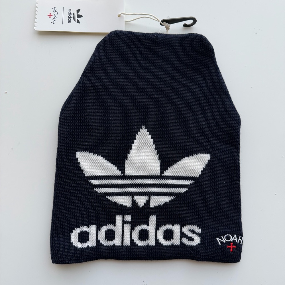 NWT｜100% Merino Wool Adidas x NOAH Beanie – Navy | One Size